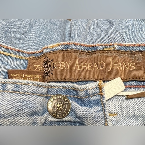 Territory Ahead Light Blue Denim Jeans Women Size 10 - Picture 7 of 13